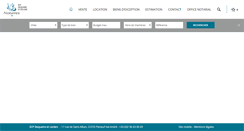 Desktop Screenshot of pleneufvalandre-notaires.fr